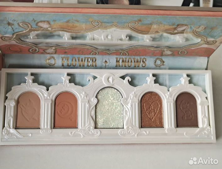 Палетка flower knows Amber Sunset unicorn