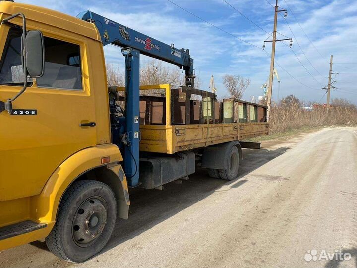 Услуги крана манипулятора