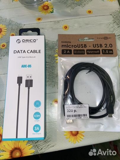 Кабель micro usb новый