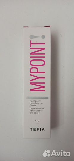 Перманентная крем-краска для волос Tefia новая