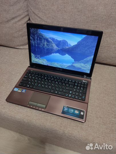 Ноутбук Asus A53S, Intel Core i5, 6GB DDR3, SSD, H