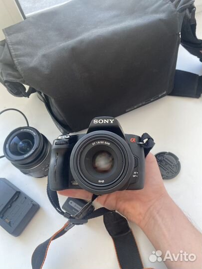 Продается фотоаппарат Sony A290 + DT 1.8/50 SAM