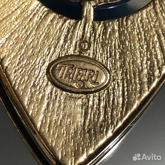 Винтажные серьги Trifari