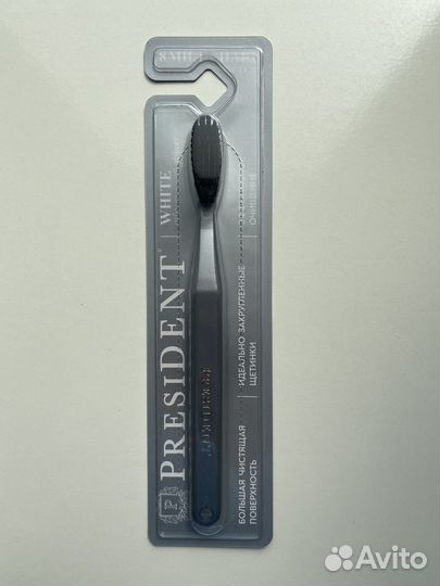 Новая зубная щетка President