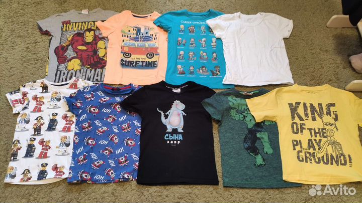 Пакет одежды на мальчика 5-6 лет
