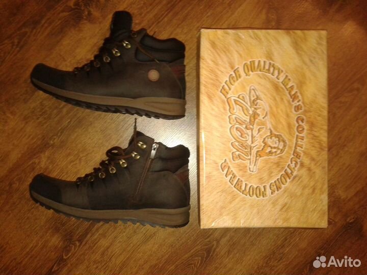 Ботинки зимние мужские