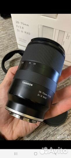 Объектив Tamron 28-75mm F/2.8 Di III RXD