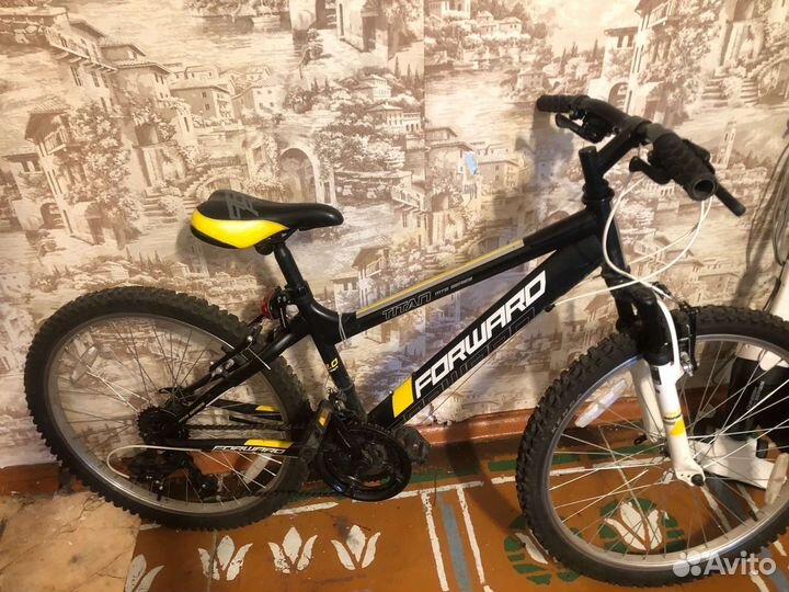 Велосипед подростковый 24 дюйма бу