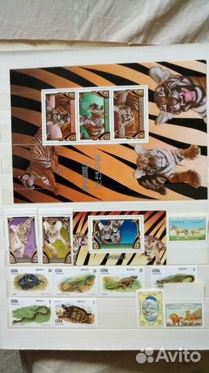 Марки СССР Фауна Флора 1982-84г