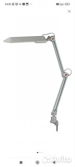 Лампа офисная эра NL-201-G23-11W-GY, G23, 11 Вт