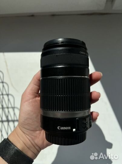 Объектив Canon EF-S 55-250 mm состояние нового