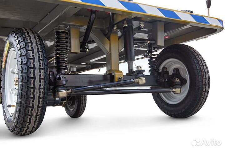 Электрическая тележка платформенная - трицикл