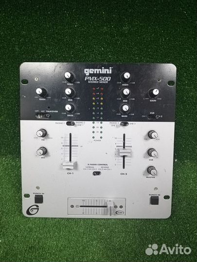 На запчасти Stereo Mixer gemini PMX-500