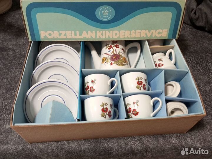 Детский фарфоровый сервиз ГДР