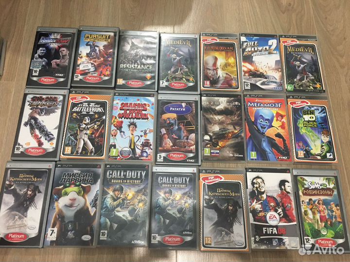 Игры для psp (Редкие)