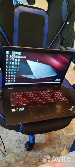 Ноутбук asus ROG GL752VW 17