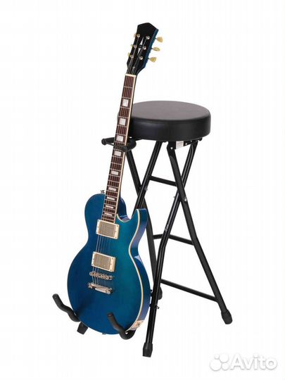 Стул гитариста, со стойкой для гитары, Foix(Новый)