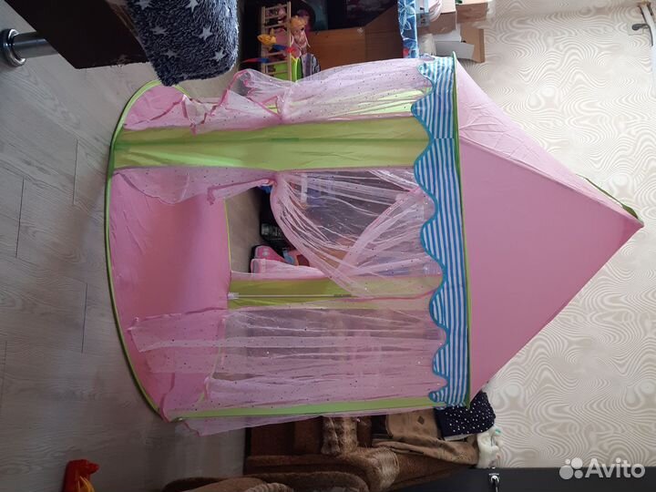 Детская палатка замок