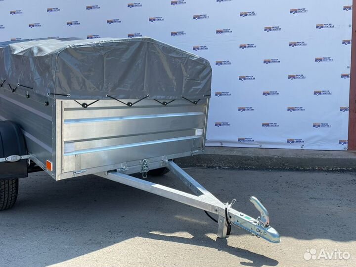 Прицеп легковой 1,7х1,3м Высокий борт цинк