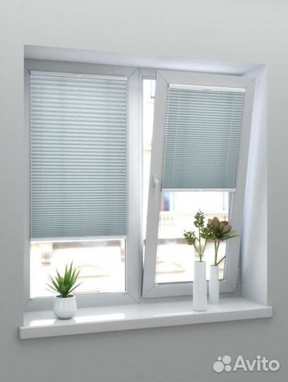 Шторы плиссе Виндзор белый