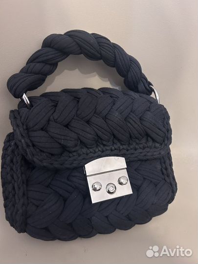 Сумка женская вязаная ручная работа