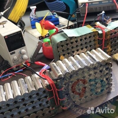 Сборка аккумуляторов 21700 18650