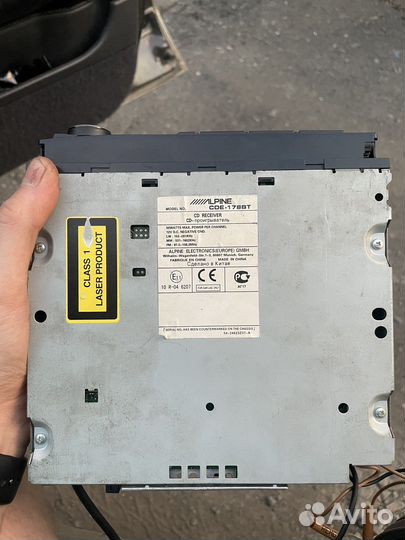 Магнитола Alpine CDE178