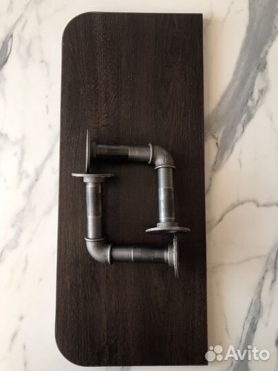 Полка навесная лофт в разборе