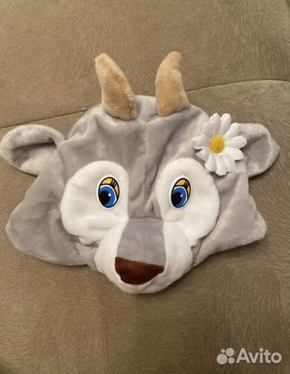 Шапка козлик для детей