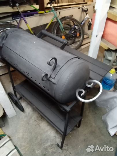 Мангал из газового баллона