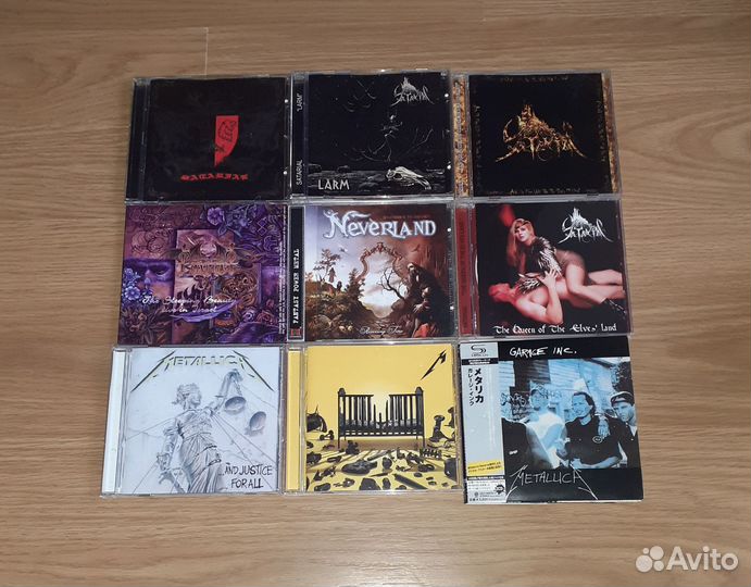 Cd:Metallica;Satarial;Tiamat (часть3)
