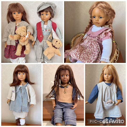 Куклы Винтаж Винил Bettina Feigenspan Hirsch