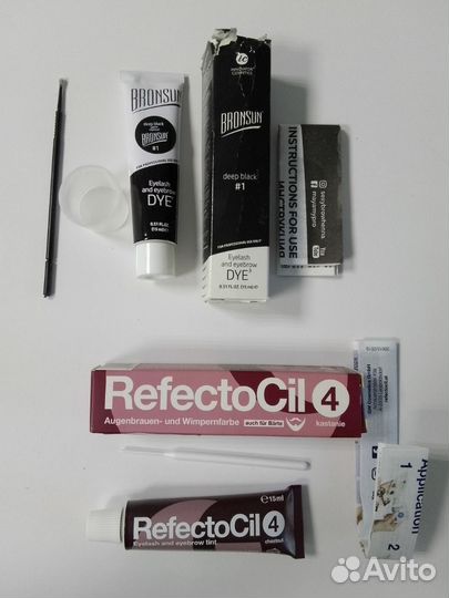 Краска для бровей Bronsun и Refectocil