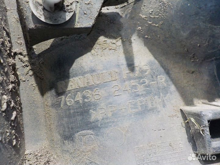 Накладка порога передняя правая renault Duster 1 2010-2019