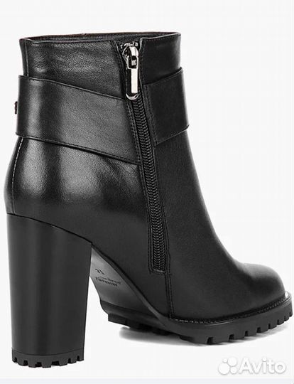 Ботильоны кожаные