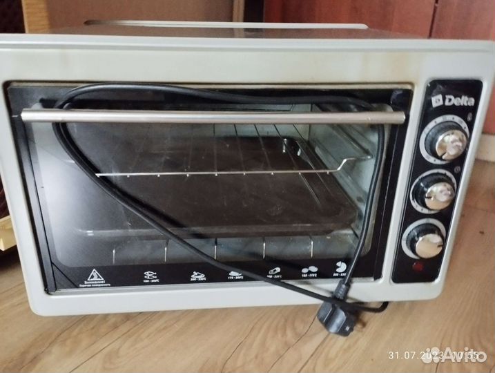 Духовка электрическая настольная бу