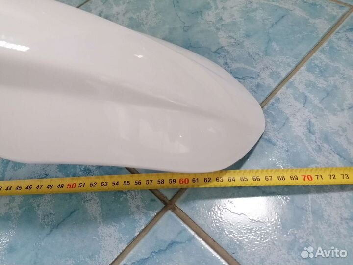 Крыло переднее кросс белое