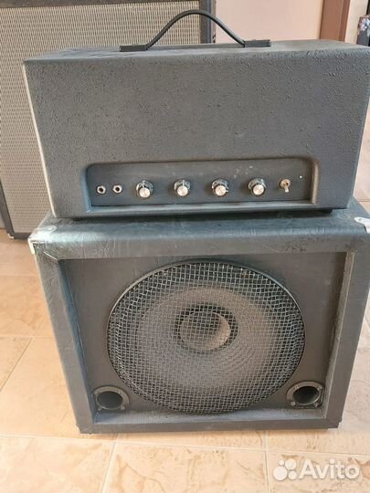 Продам гитарный кабинет и усилитель
