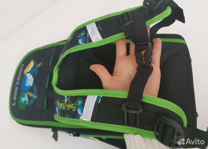 Рюкзак школьный ортопедический Майнкрафт