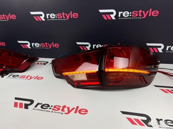 Стопы Toyota Highlander (XU50) 14-17г Led D2193