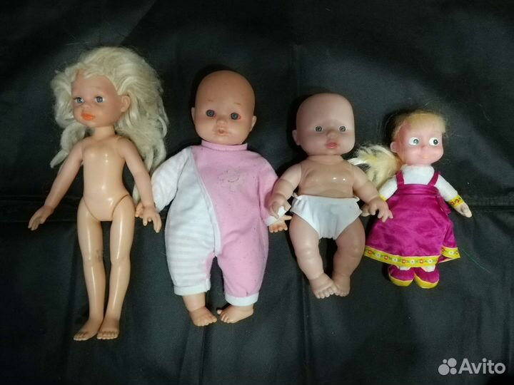 Разнообразие кукол, пупсов