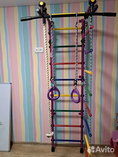 Шведская стенка+мат в идеале