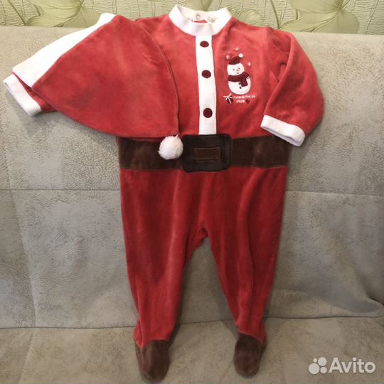 Новогодний костюм санта