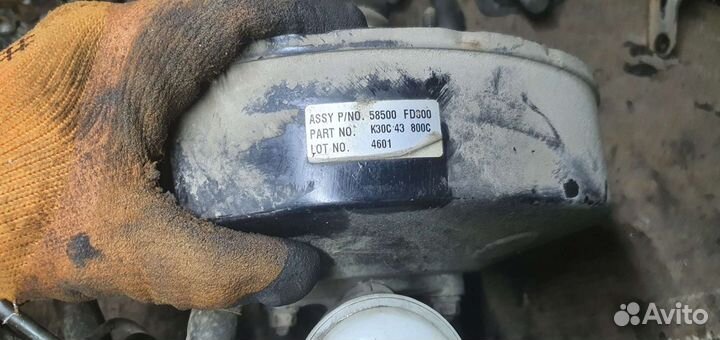 Вакуумный усилитель с гтц kia rio 1 DC