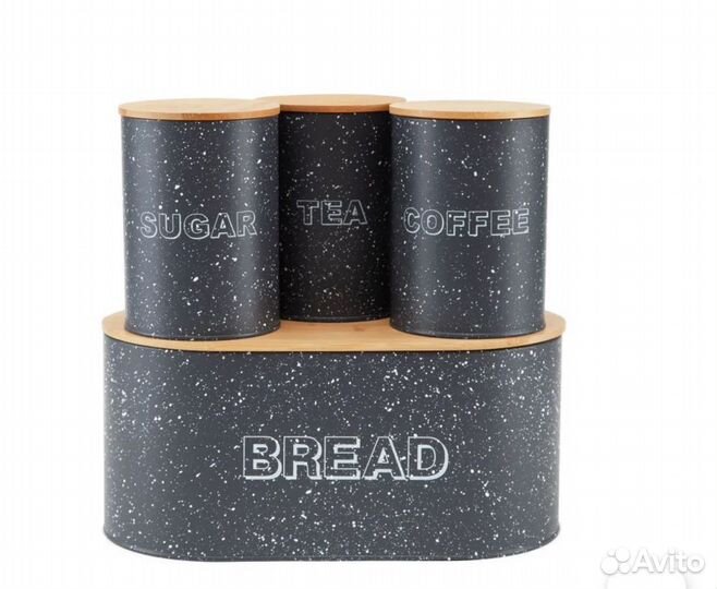 Хлебница+3 банки