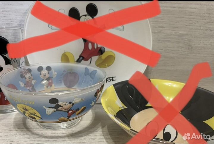 Детская посуда luminarc Микки Маус