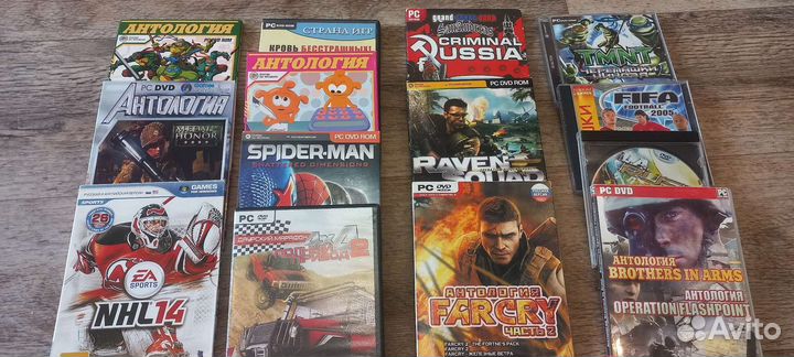 Компьютерные игры 14шт