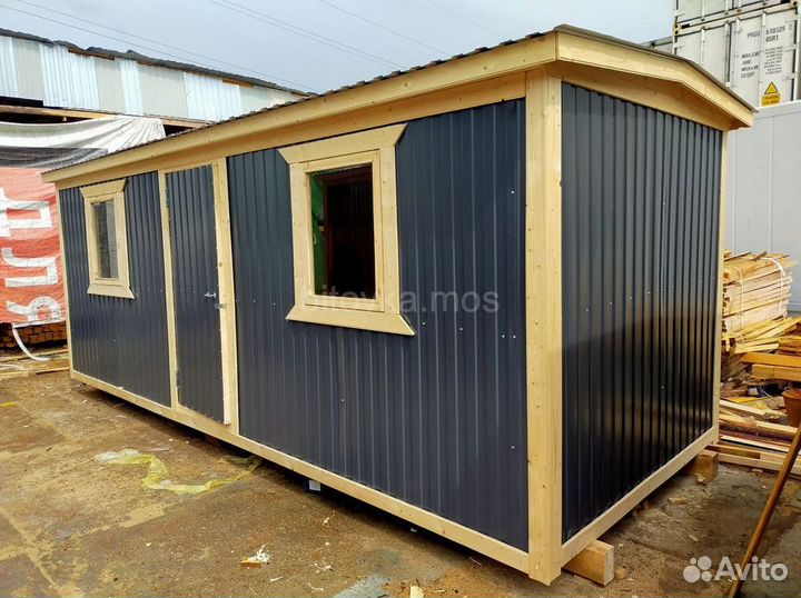 Бытовка вагончик из дерева