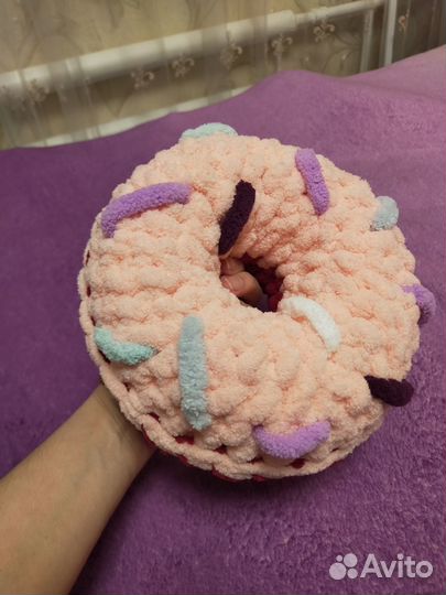 Подушка пончик 20 см