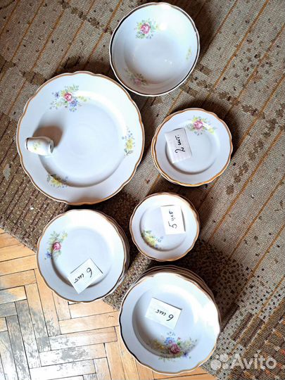 Тарелки Чашки Блюдца и др. СССР